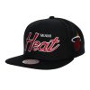 Pánská kšiltovka Miami Heat NBA Team Script 2.0 Snapback