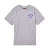 Pánske tričko CCM Athleisure Tee Light Grey Melange