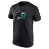 Pánske tričko San Jose Sharks Primary Logo Graphic T-Shirt - VALUE