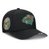 124118 3 panska ksiltovka minnesota wild nhl 2025 draft authentic pro structured adjustable meshback