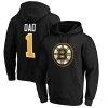 Pánská mikina Boston Bruins NHL #1 Dad Pullover Hoodie - Black