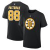 Pánské tričko David Pastrňák #88 Boston Bruins NHL Stack Logo Name & Number 2025/2026 Season