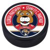 Puk Florida Panthers NHL Stanley C Mascot Textured Puck