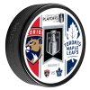 Puk Florida Panthers NHL 2025 Stanley Cup Champions Toronto Maple Leafs NHL & Florida Panthers NHL | 2025 Match Up Puck | Round 2