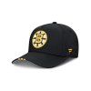 125399 3 detska ksiltovka boston bruins nhl 2025 draft authentic pro structured adjustable meshback draft podium hat