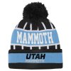 Dětská zimní čepice Utah Mammoth NHL Go Fast Cuffed Knit W Pom