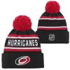 Dětská zimní čepice Carolina Hurricanes NHL Jacquard Cuffed Knit With Pom