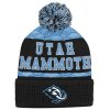 Dětská zimní čepice Utah Mammoth NHL Puck Pattern Cuffed Pom