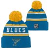 Dětská zimní čepice St. Louis Blues NHL Jacquard Cuffed Knit With Pom