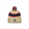 Dětská zimní čepice Edmonton Oilers NHL Cuffed Beanie With Pom