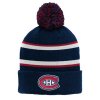 Detská zimná čiapka Montreal Canadiens NHL Cuffed Beanie With Pom