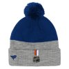 Detská zimná čiapka New York Islanders NHL Draft Cuffed Beanie With Pom