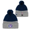 Dětská zimní čepice New York Rangers NHL Draft Cuffed Beanie With Pom