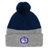 Dětská zimní čepice New York Rangers NHL Draft Cuffed Beanie With Pom