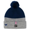 Dětská zimní čepice New York Rangers NHL Draft Cuffed Beanie With Pom