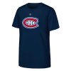 Dětské tričko Montreal Canadiens NHL Navy Primary Logo