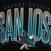 Pánské tričko San Jose Sharks NHL Team Arch Graphic T-Shirt