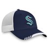 Pánská kšiltovka Seattle Kraken NHL Navy Authentic Pro Locker Room Trucker Adjustable Hat