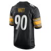 Pánský dres T.J. Watt #90 Pittsburgh Steelers NFL Nike Game Home Jersey