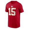 Pánský tričko Patrick Mahomes #15 Kansas City Chiefs NFL Nike Name and Number T-Shirt