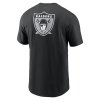 Pánská tričko Las Vegas Raiders NFL Nike Rewind Front and Back Hit Essential Cotton Tee