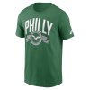 Pánská tričko Philadelphia Eagles NFL Nike Rewind Front and Back Hit Essential Cotton Tee