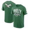 Pánská tričko Philadelphia Eagles NFL Nike Rewind Front and Back Hit Essential Cotton Tee