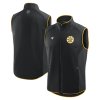 Pánská bunda Boston Bruins NHL Authentic Pro Full Zip Vest