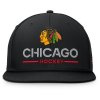 Pánská kšiltovka Chicago Blackhawks NHL Authentic Pro A/Cap Flat Brim Square Visor Structured Adjustable