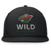 Pánská kšiltovka Minnesota Wild NHL Authentic Pro A/Cap Flat Brim Square Visor Structured Adjustable