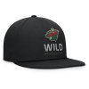 Pánská kšiltovka Minnesota Wild NHL Authentic Pro A/Cap Flat Brim Square Visor Structured Adjustable