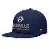 Pánská kšiltovka Nashville Predators NHL Authentic Pro A/Cap Flat Brim Square Visor Structured Adjustable