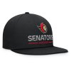 Pánská kšiltovka Ottawa Senators NHL Authentic Pro A/Cap Flat Brim Square Visor Structured Adjustable