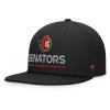 Pánská kšiltovka Ottawa Senators NHL Authentic Pro A/Cap Flat Brim Square Visor Structured Adjustable