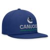 Pánská kšiltovka Vancouver Canucks NHL Authentic Pro A/Cap Flat Brim Square Visor Structured Adjustable