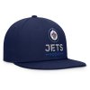 Pánská kšiltovka Winnipeg Jets NHL Authentic Pro A/Cap Flat Brim Square Visor Structured Adjustable