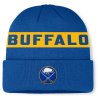 Pánská zimní čepice Buffalo Sabres NHL Authentic Pro A/Cap Cuffed Beanie