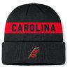 Pánská zimní čepice Carolina Hurricanes NHL Authentic Pro A/Cap Cuffed Beanie
