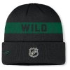 Pánská zimní čepice Minnesota Wild NHL Authentic Pro A/Cap Cuffed Beanie