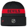 Pánská zimní čepice New Jersey Devils NHL Authentic Pro A/Cap Cuffed Beanie