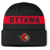 Pánská zimní čepice Ottawa Senators NHL Authentic Pro A/Cap Cuffed Beanie