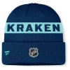 Pánská zimní čepice Seattle Kraken NHL Authentic Pro A/Cap Cuffed Beanie