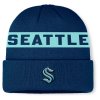 Pánská zimní čepice Seattle Kraken NHL Authentic Pro A/Cap Cuffed Beanie