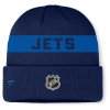 Pánská zimní čepice Winnipeg Jets NHL Authentic Pro A/Cap Cuffed Beanie