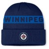 Pánská zimní čepice Winnipeg Jets NHL Authentic Pro A/Cap Cuffed Beanie