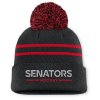 Dámská zimní čepice Ottawa Senators NHL Authentic Pro W/Cap Cuffed Pom Beanie