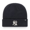 Pánska zimná čiapka New York Yankees MLB Raised '47 CUFF KNIT Navy