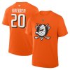 Pánske tričko Anaheim Ducks NHL Chris Kreider #20 Authentic Stack Name & Number T-Shirt - Orange