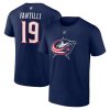 Pánske tričko Columbus Blue Jackets NHL Adam Fantilli #19 Authentic Stack Name & Number T-Shirt - Navy