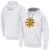 Pánská mikina Boston Bruins Antigua Victory Pullover Hoodie - White